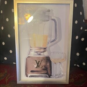 Louis Vuitton Blender with Glasses Art Print